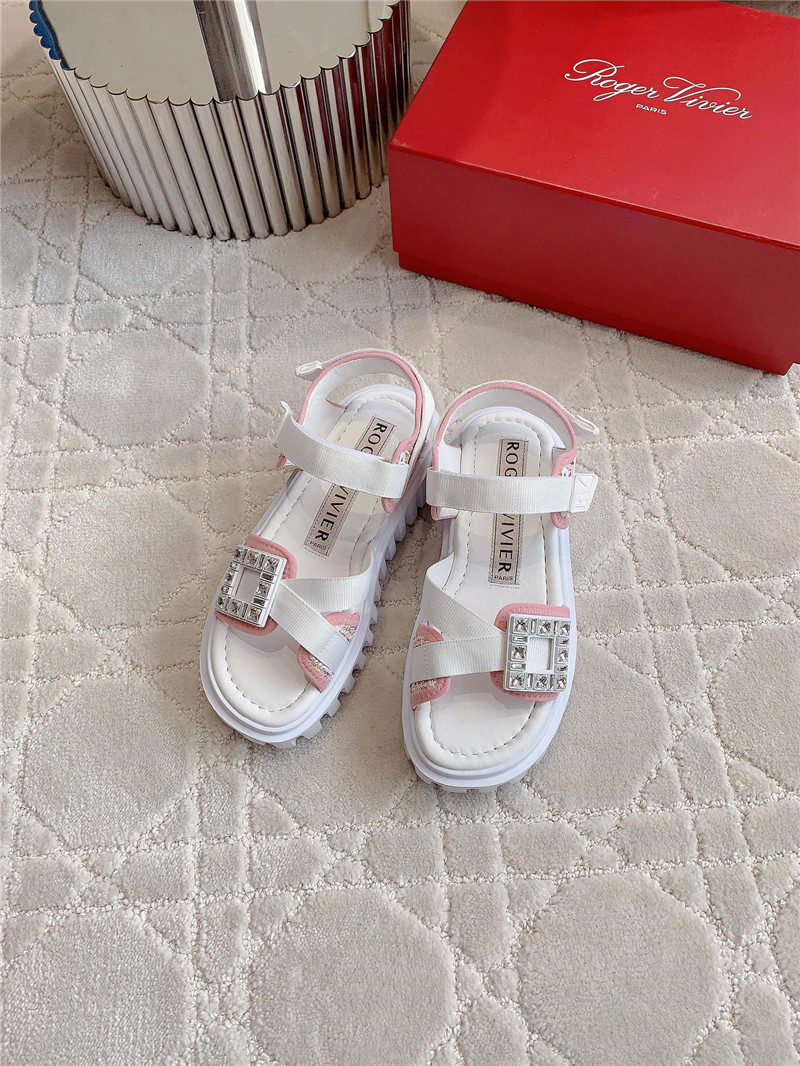 Roger vivier platform sandals replica designer shoes
