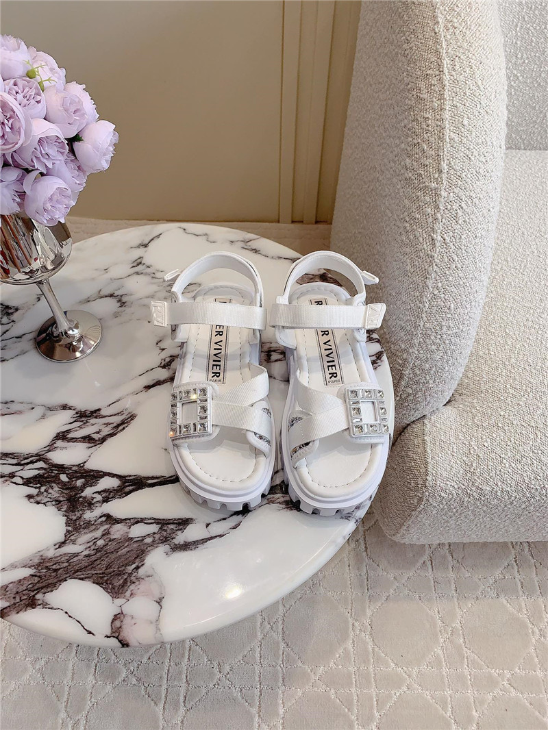 Roger vivier platform sandals replica designer shoes