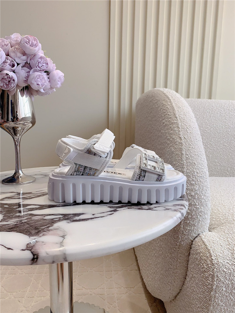 Roger vivier platform sandals replica designer shoes