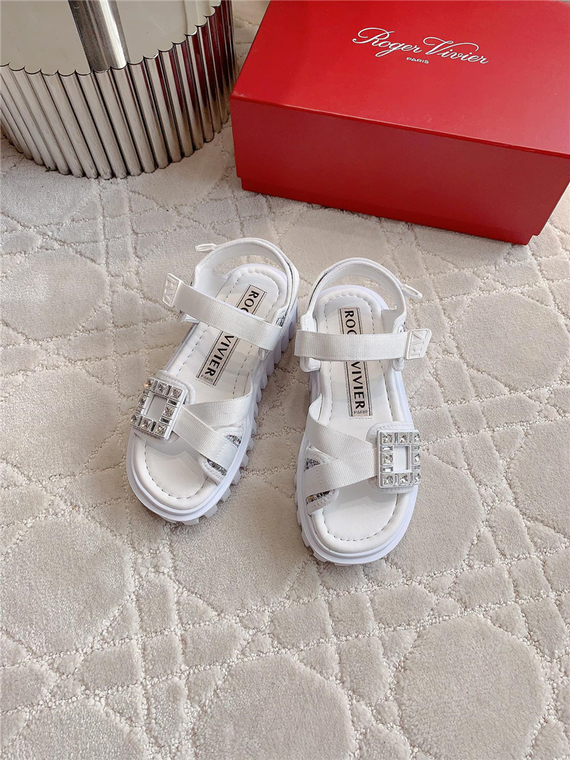 Roger vivier platform sandals replica designer shoes