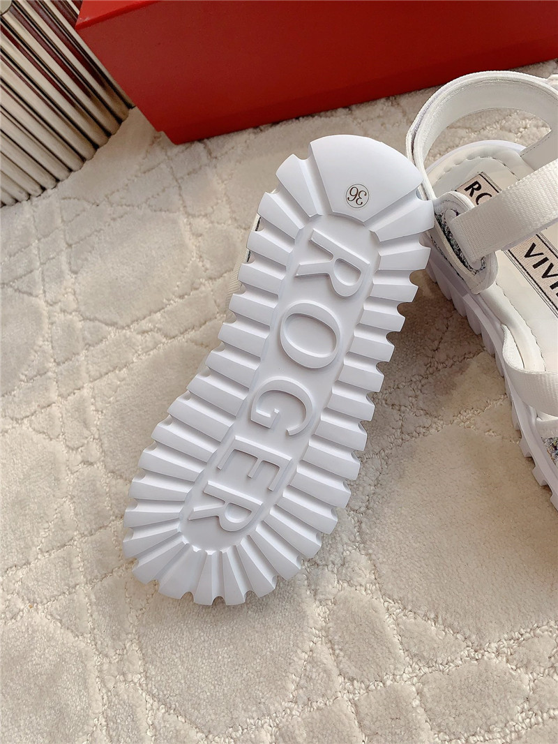 Roger vivier platform sandals replica designer shoes