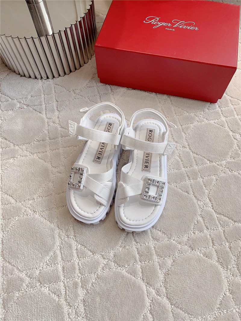 Roger vivier platform sandals replica designer shoes