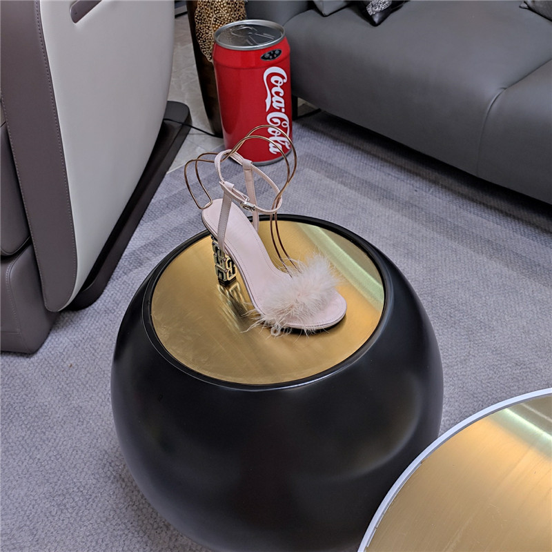 Givenchy ostrich feather sandals maison margiela replica shoes