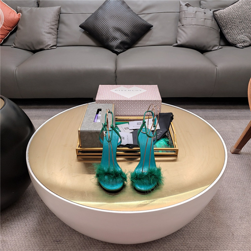 Givenchy ostrich feather sandals maison margiela replica shoes