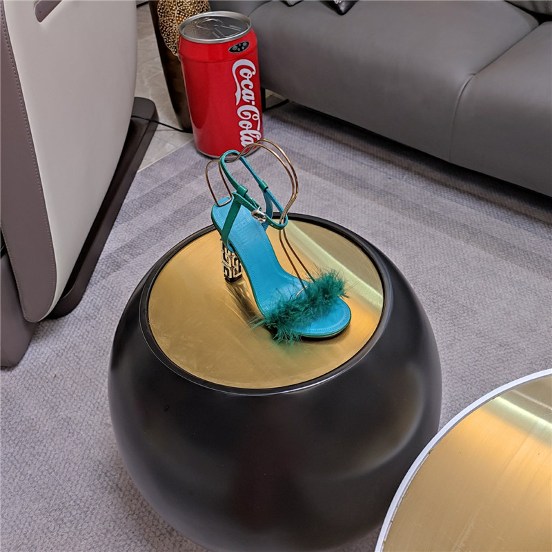 Givenchy ostrich feather sandals maison margiela replica shoes