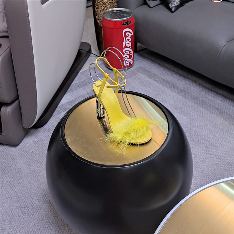 Givenchy ostrich feather sandals maison margiela replica shoes