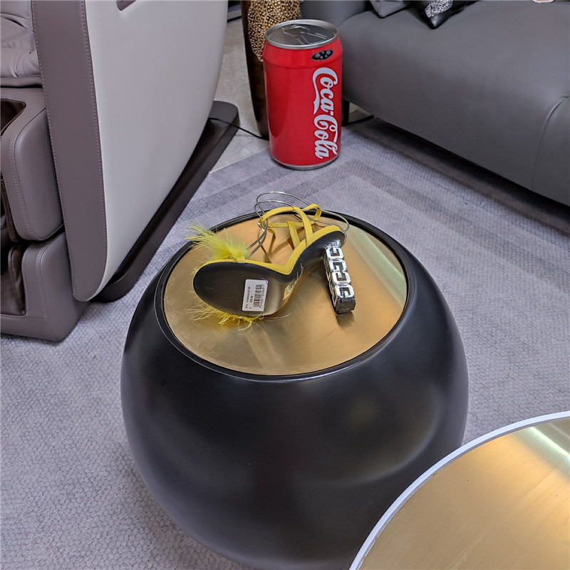 Givenchy ostrich feather sandals maison margiela replica shoes