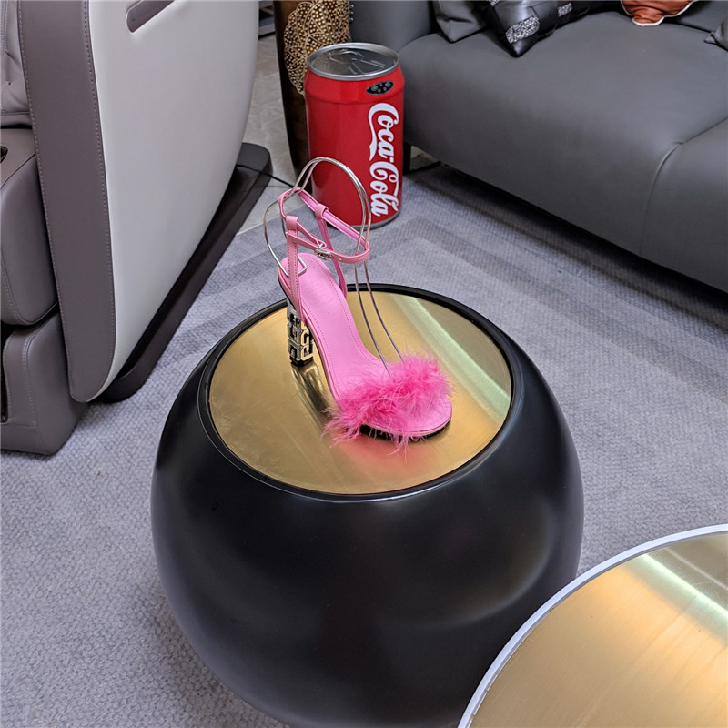 Givenchy ostrich feather sandals maison margiela replica shoes