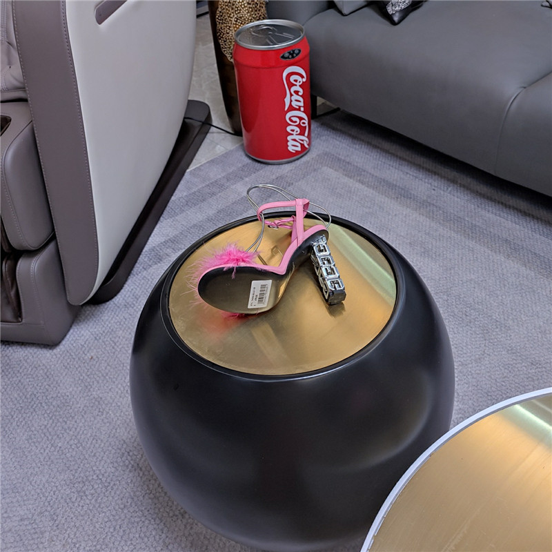 Givenchy ostrich feather sandals maison margiela replica shoes