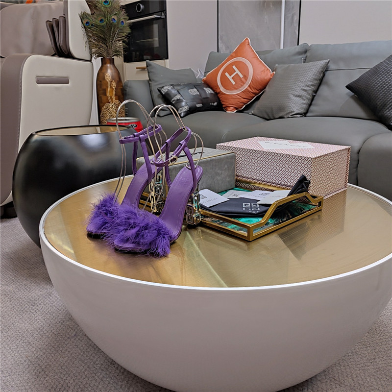 Givenchy ostrich feather sandals maison margiela replica shoes