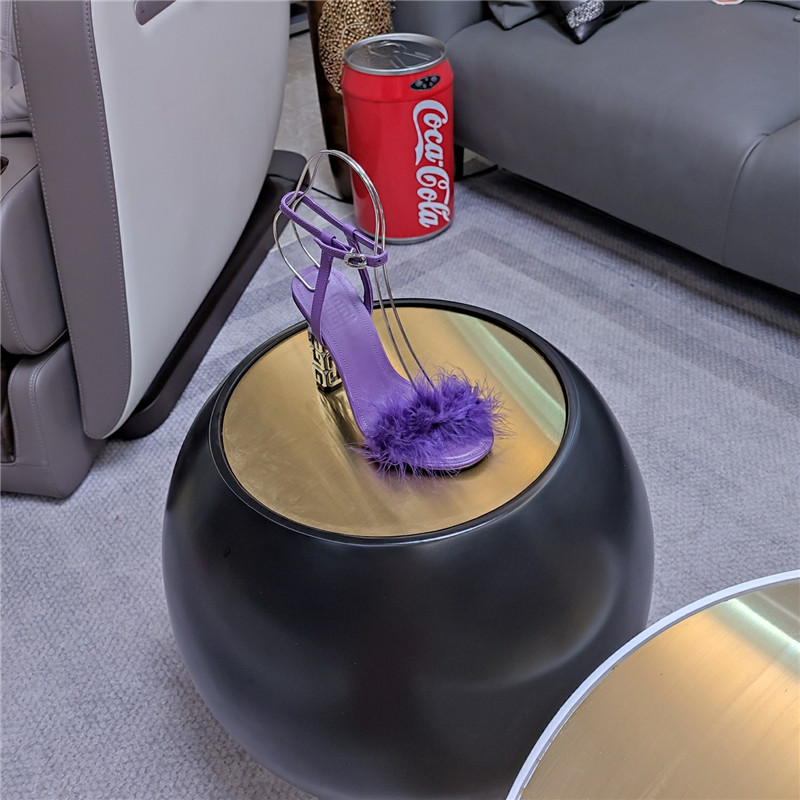 Givenchy ostrich feather sandals maison margiela replica shoes