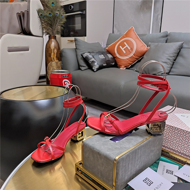 Givenchy cross strap sandals margiela replica shoes