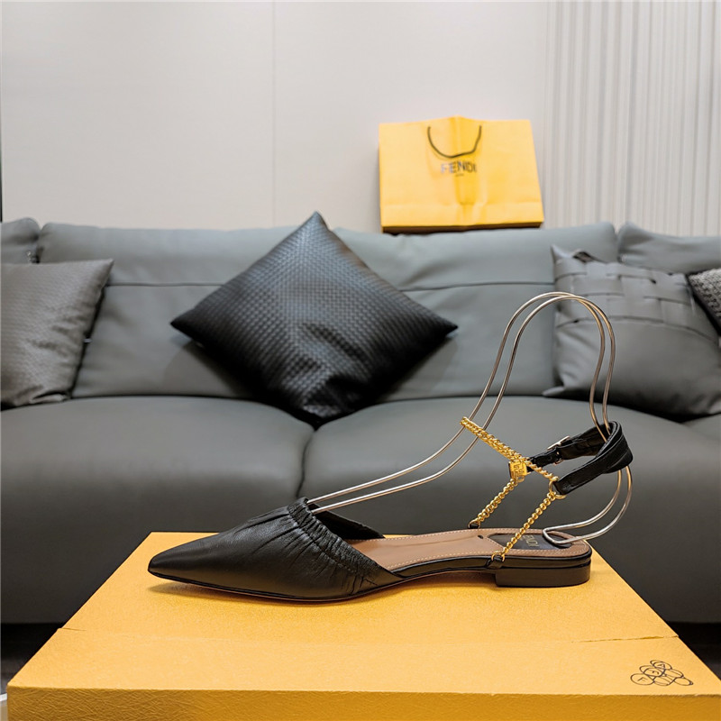 fendi necklace foot-wrapped sandals replica designer shoes