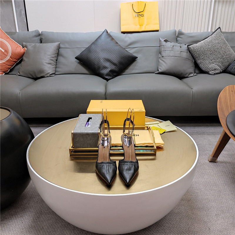 fendi necklace foot-wrapped sandals replica designer shoes