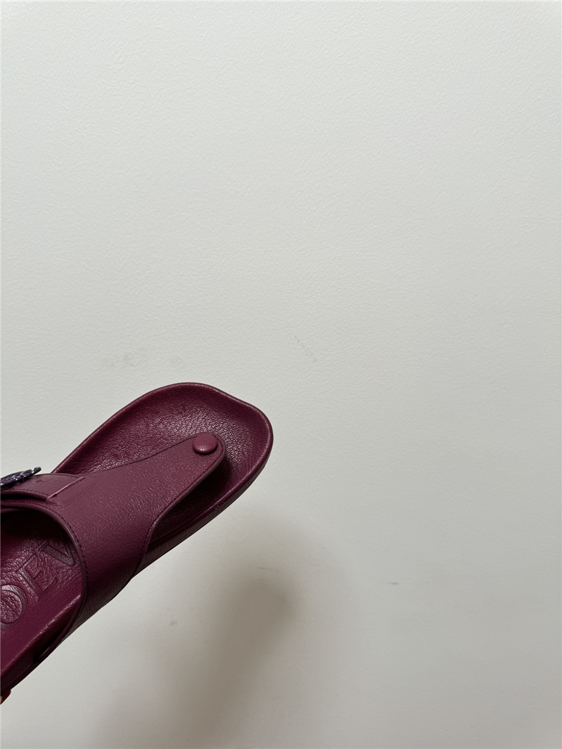 loewe new leather slippers for couples