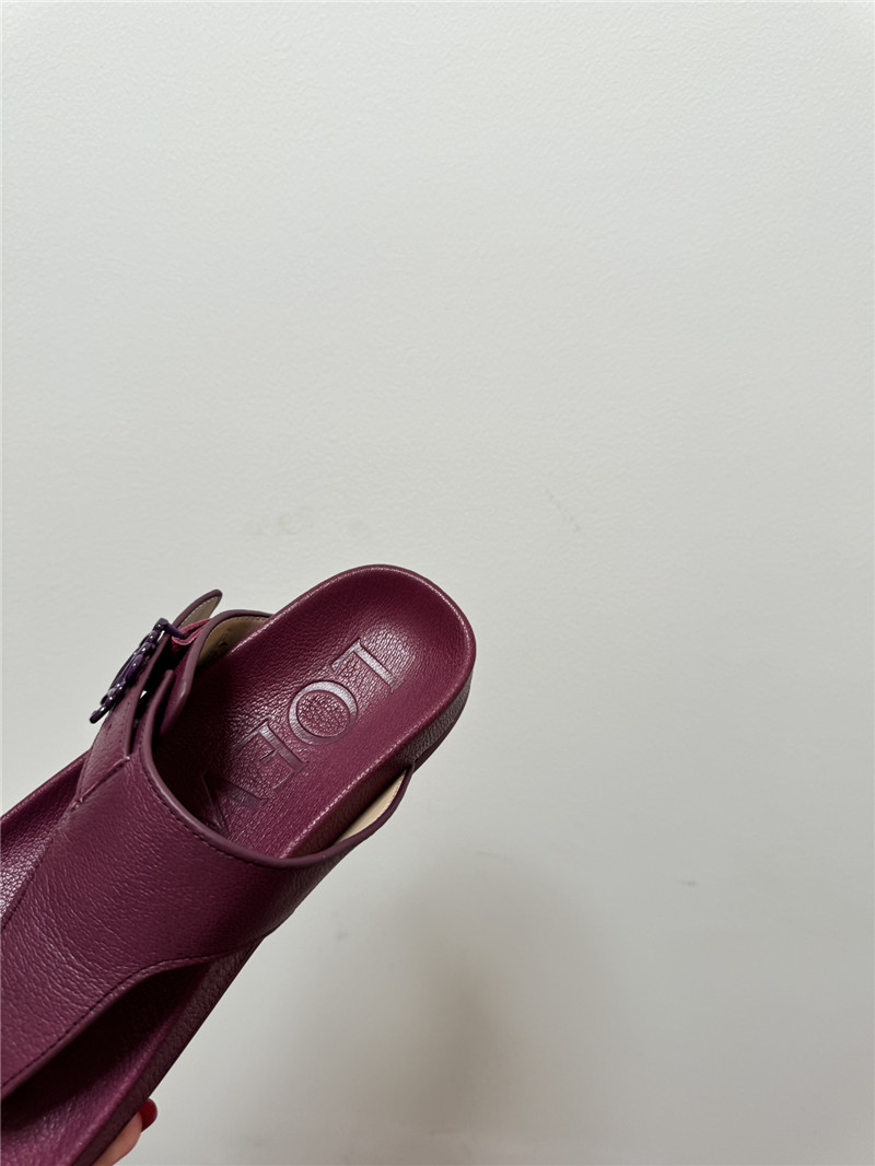 loewe new leather slippers for couples