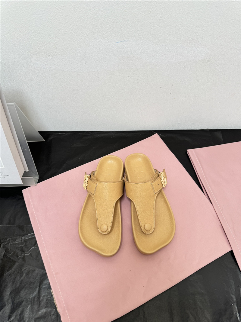 loewe new leather slippers for couples