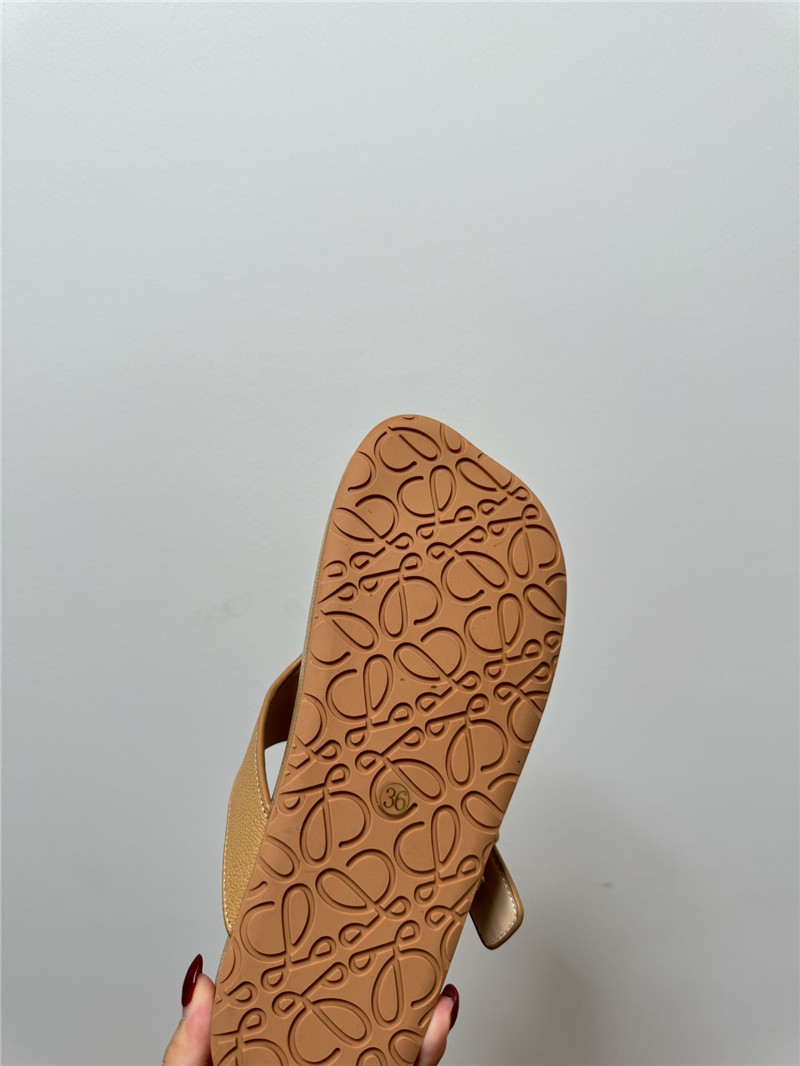 loewe new leather slippers for couples