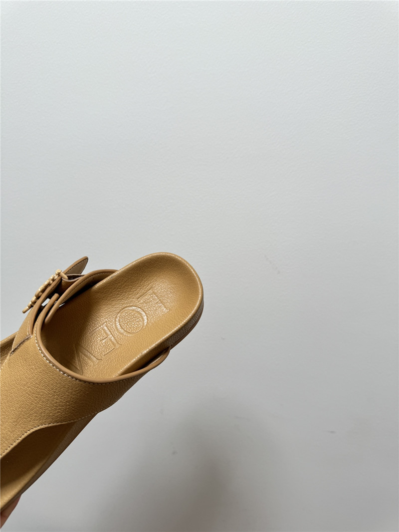 loewe new leather slippers for couples