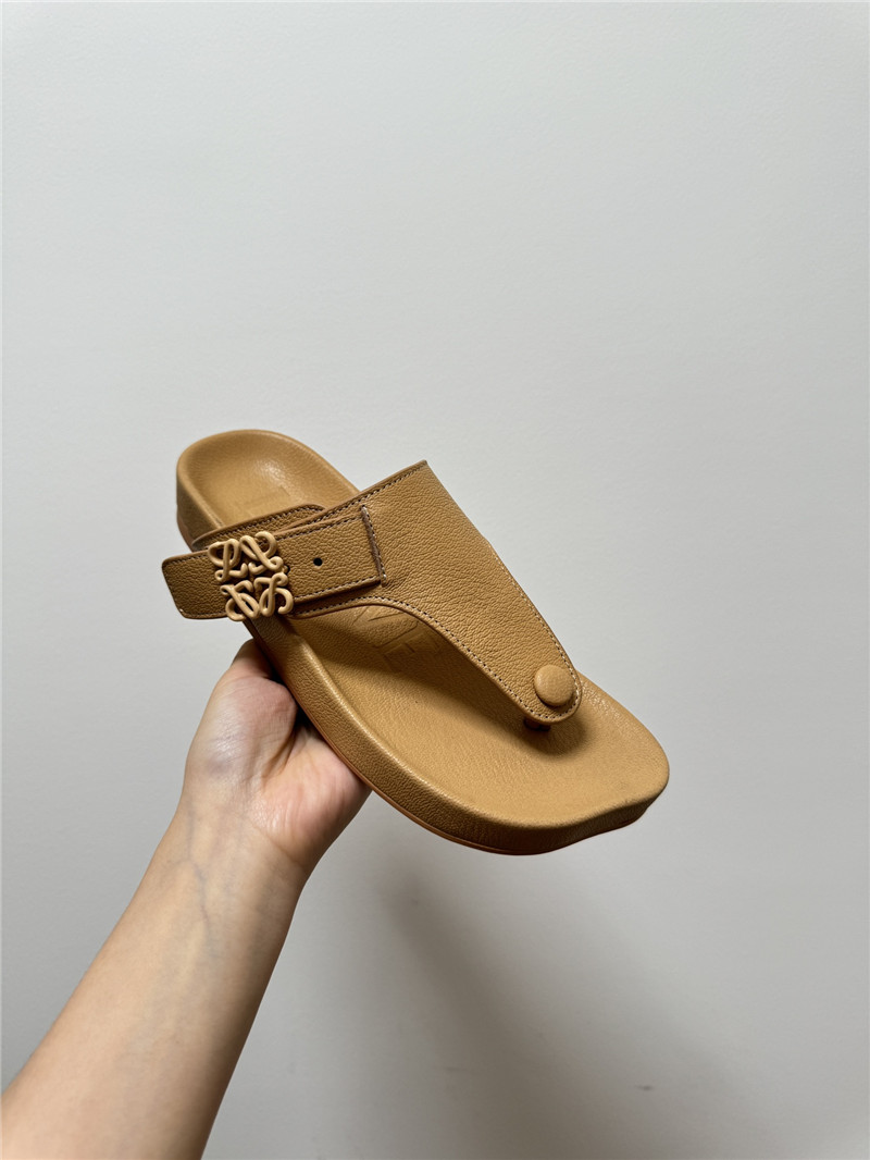 loewe new leather slippers for couples