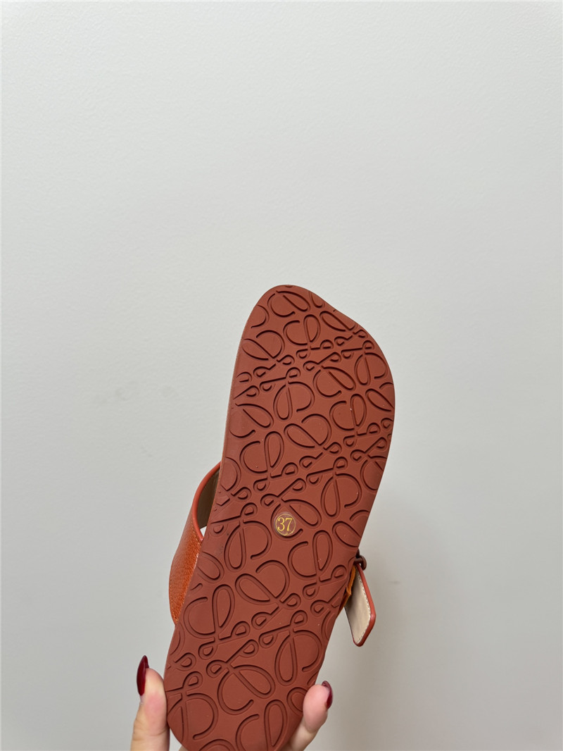 loewe new leather slippers for couples