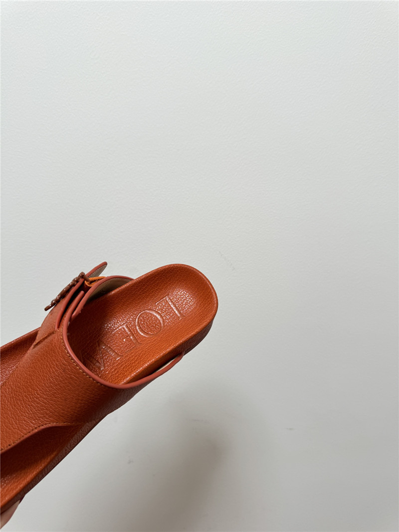 loewe new leather slippers for couples