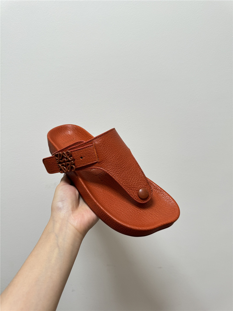 loewe new leather slippers for couples