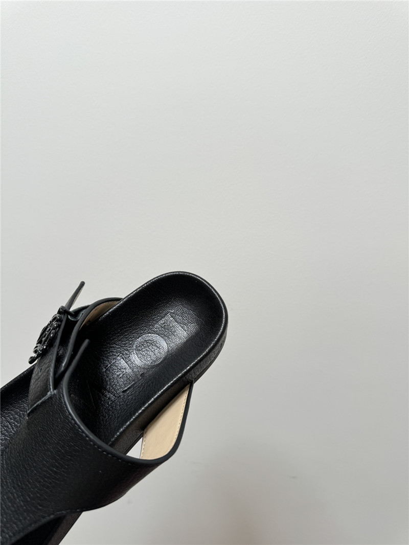 L0ew* new leather slippers for couples