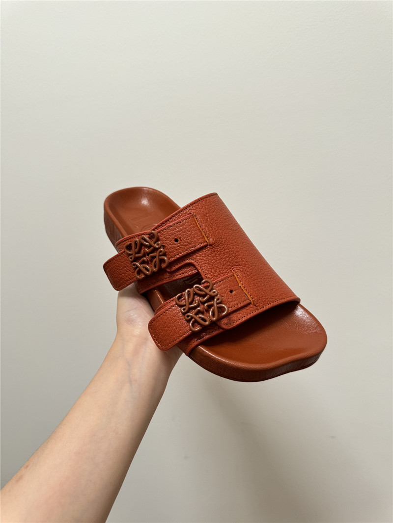 loewe new leather slippers for couples