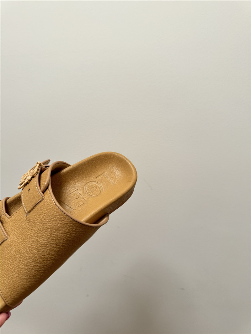 loewe new leather slippers for couples