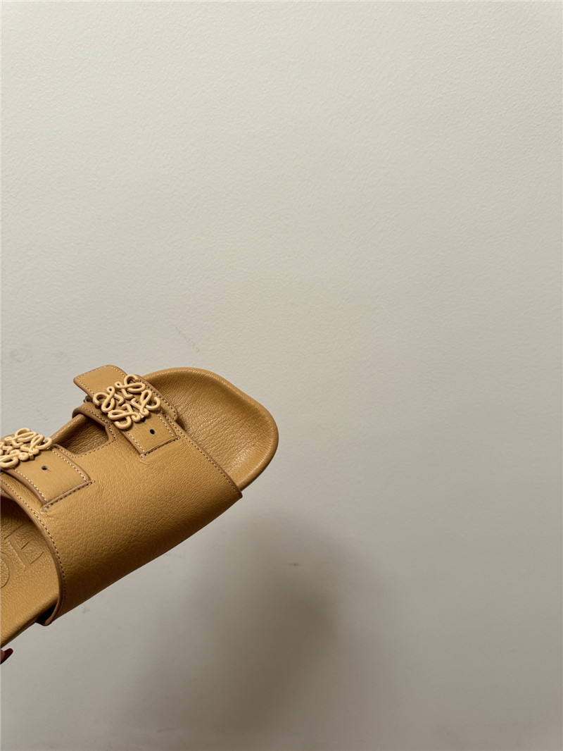 loewe new leather slippers for couples