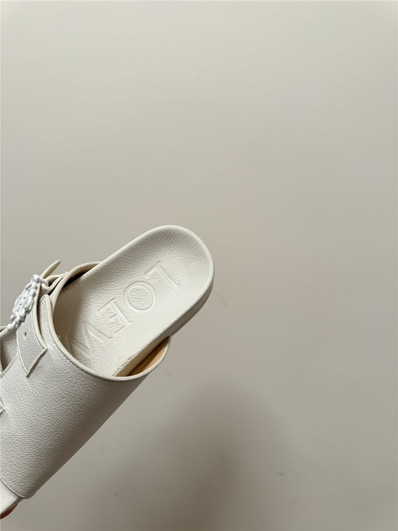 L0ew* new leather slippers for couples