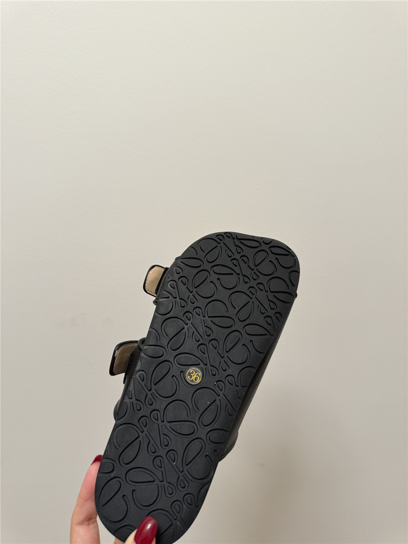 loewe new leather slippers for couples