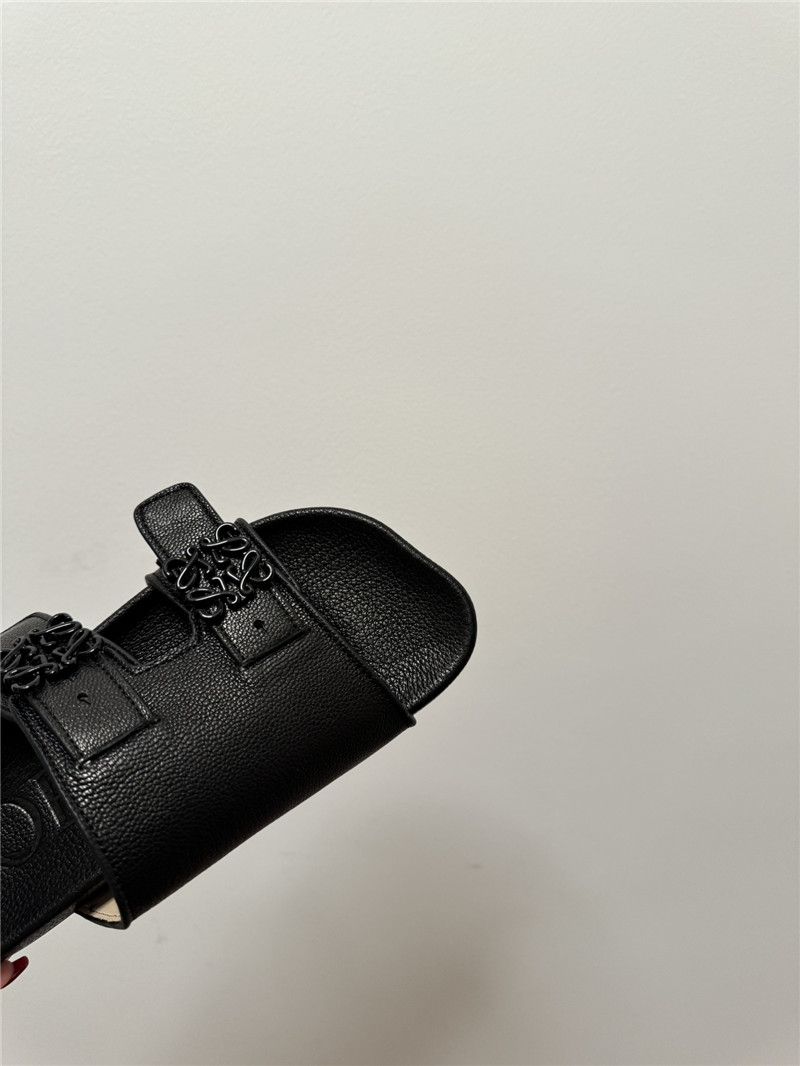 loewe new leather slippers for couples