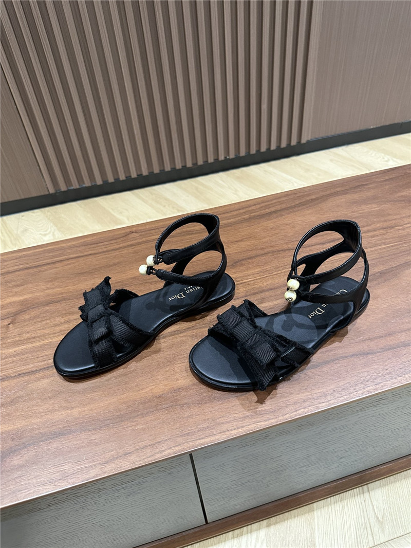 D10r new embroidered sandals replica shoes