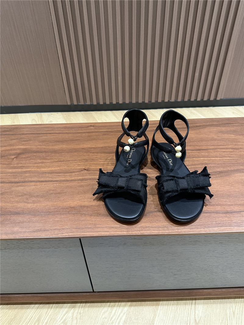 D10r new embroidered sandals replica shoes