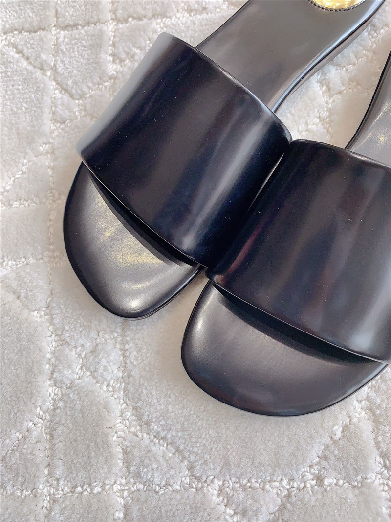 YSL pointed toe hollow kitten heel shoes margiela replica shoes