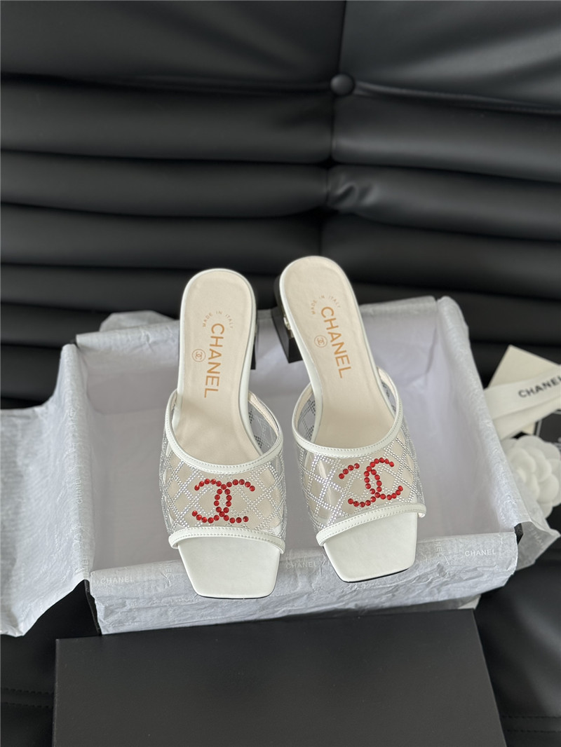 Chanel hot diamond slippers maison margiela replica shoes