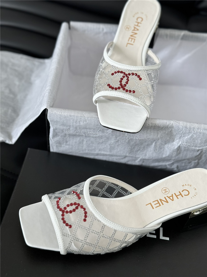 Chanel hot diamond slippers maison margiela replica shoes