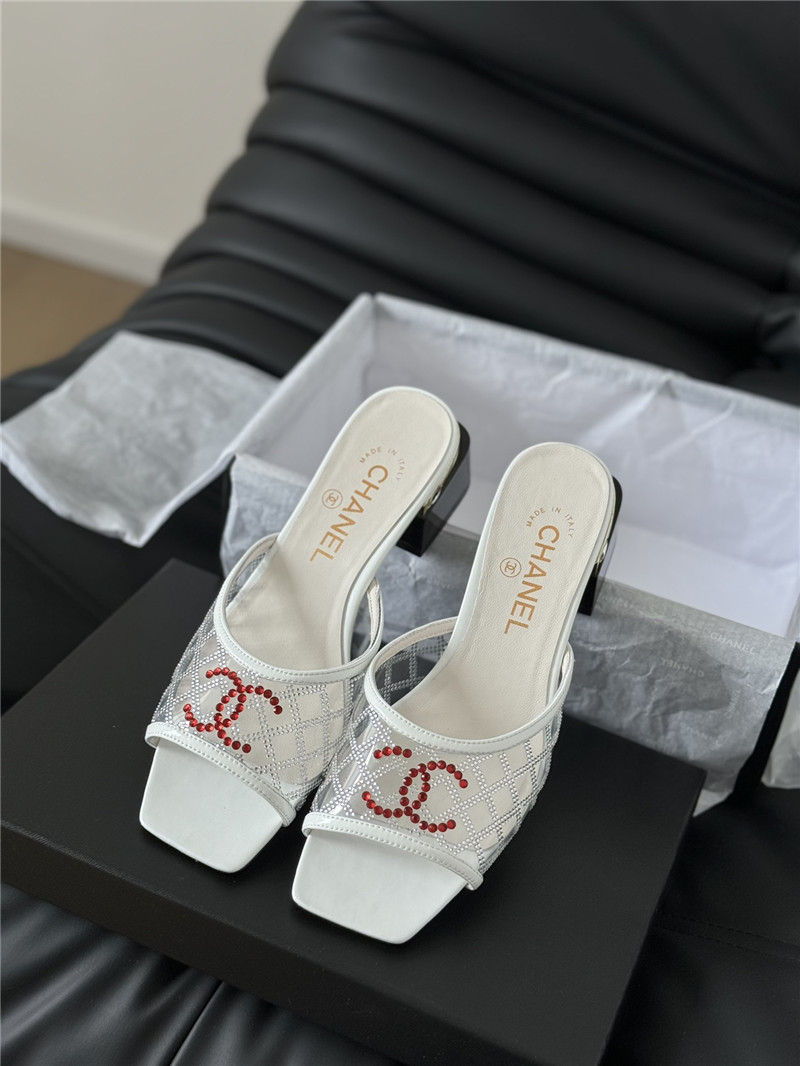 Chanel hot diamond slippers maison margiela replica shoes