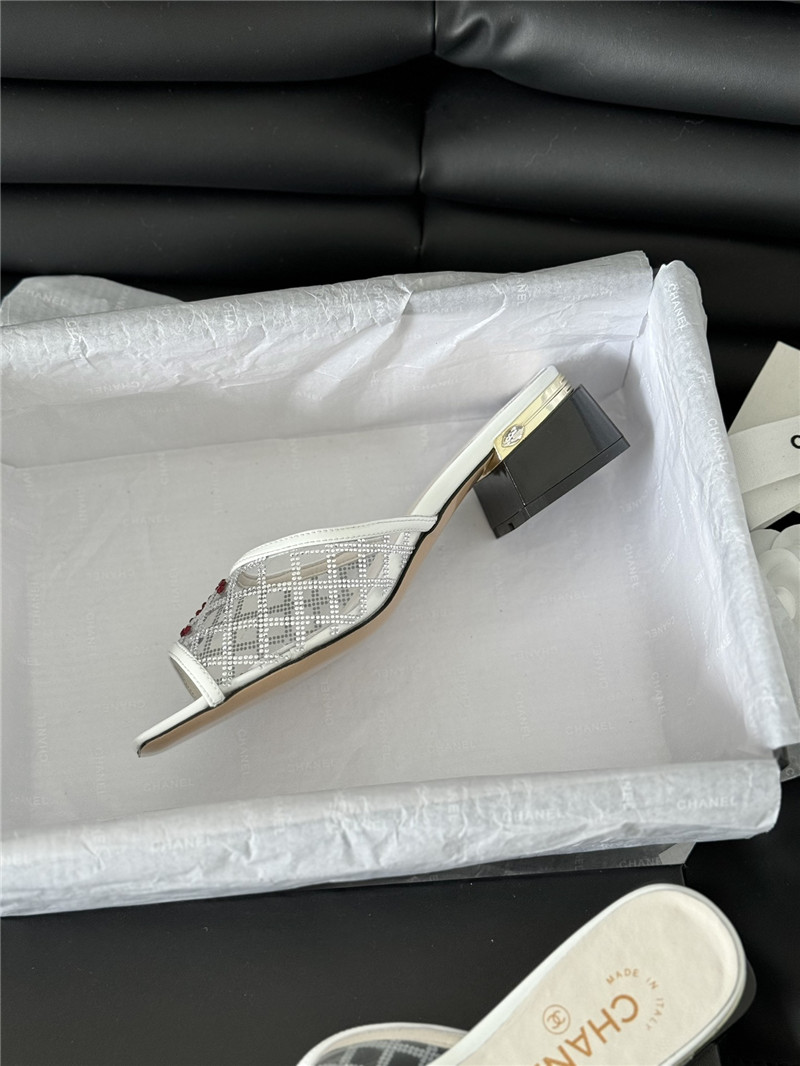 Chanel hot diamond slippers maison margiela replica shoes
