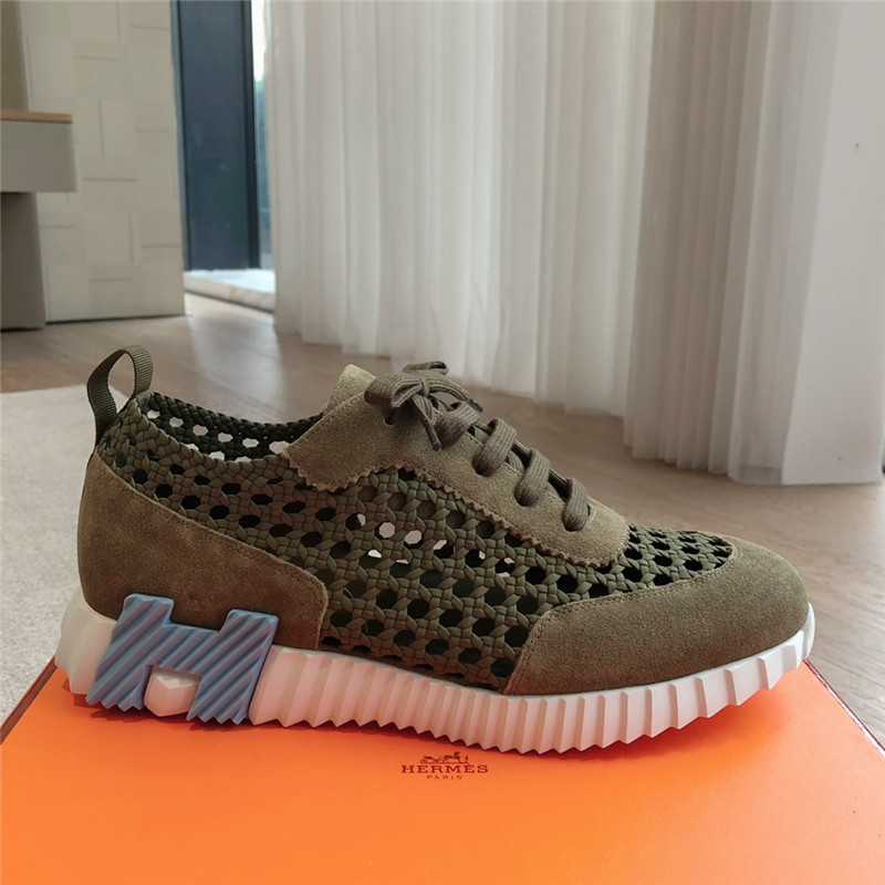 H**me5 women’s green bouncing sneakers