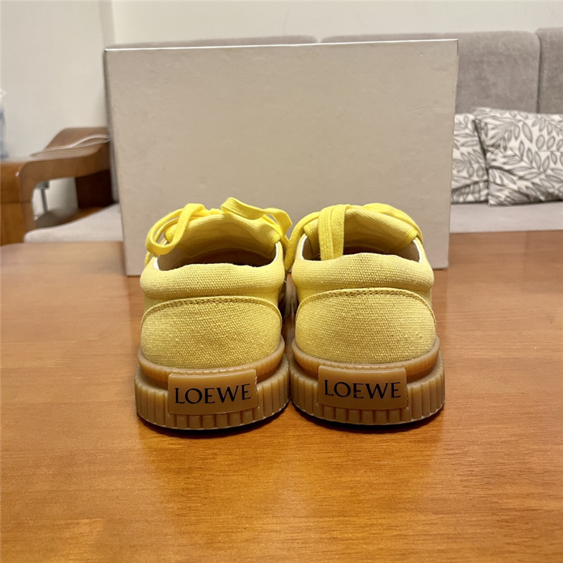 Loewe Women’s Yellow Sneakers