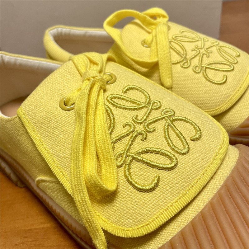 Loewe Women’s Yellow Sneakers