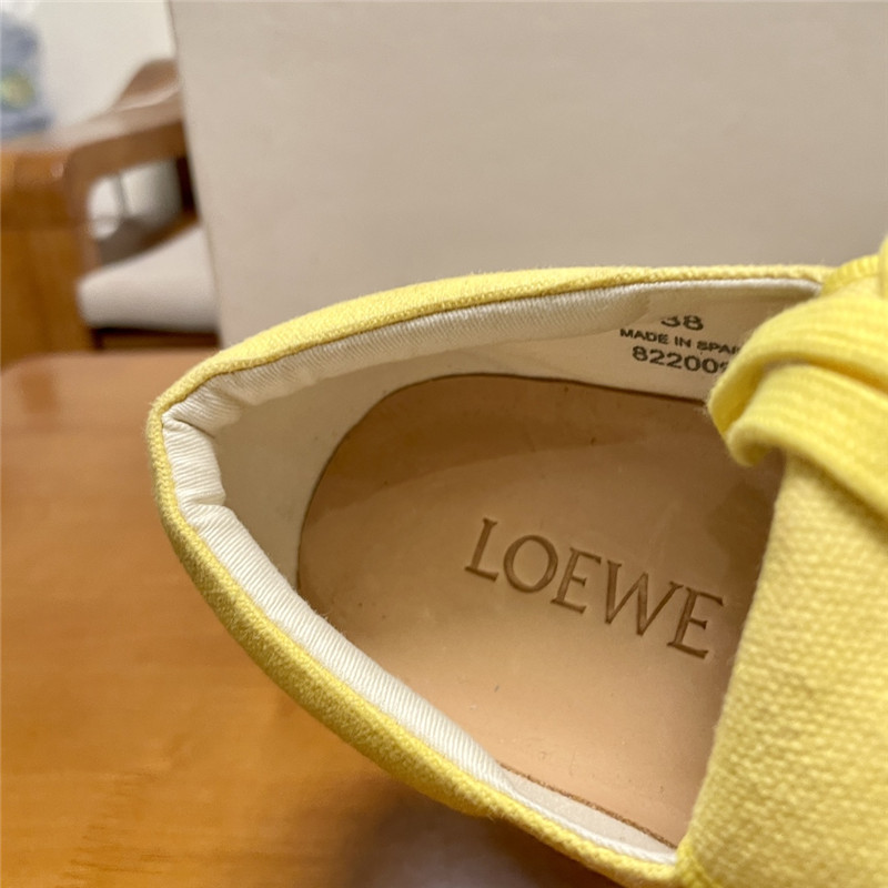 Loewe Women’s Yellow Sneakers