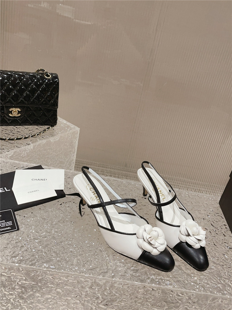 ch**el small square toe high heels Marg*e1a replica shoes