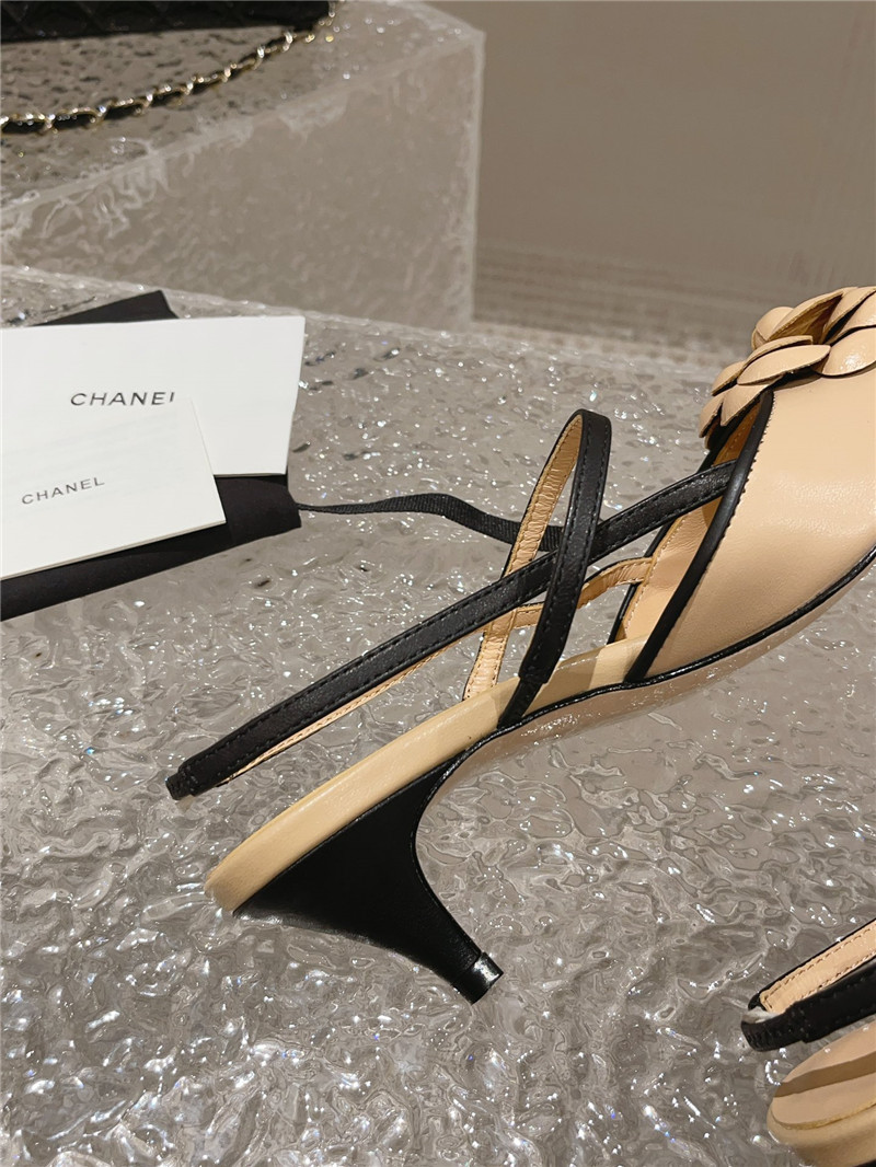 ch**el small square toe high heels Marg*e1a replica shoes