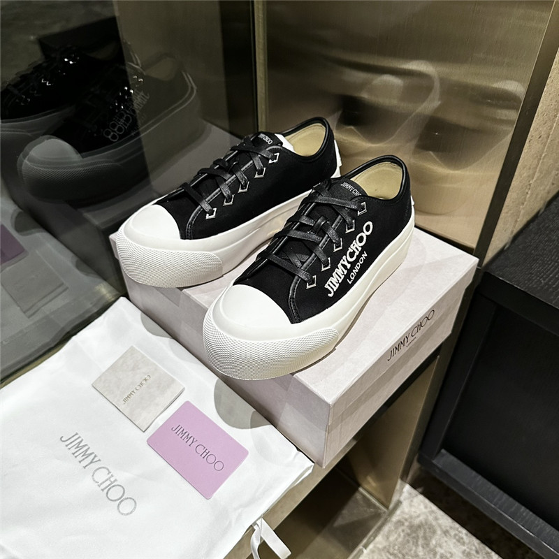 Jimmy Choo Palma Maxi Sneakers Black
