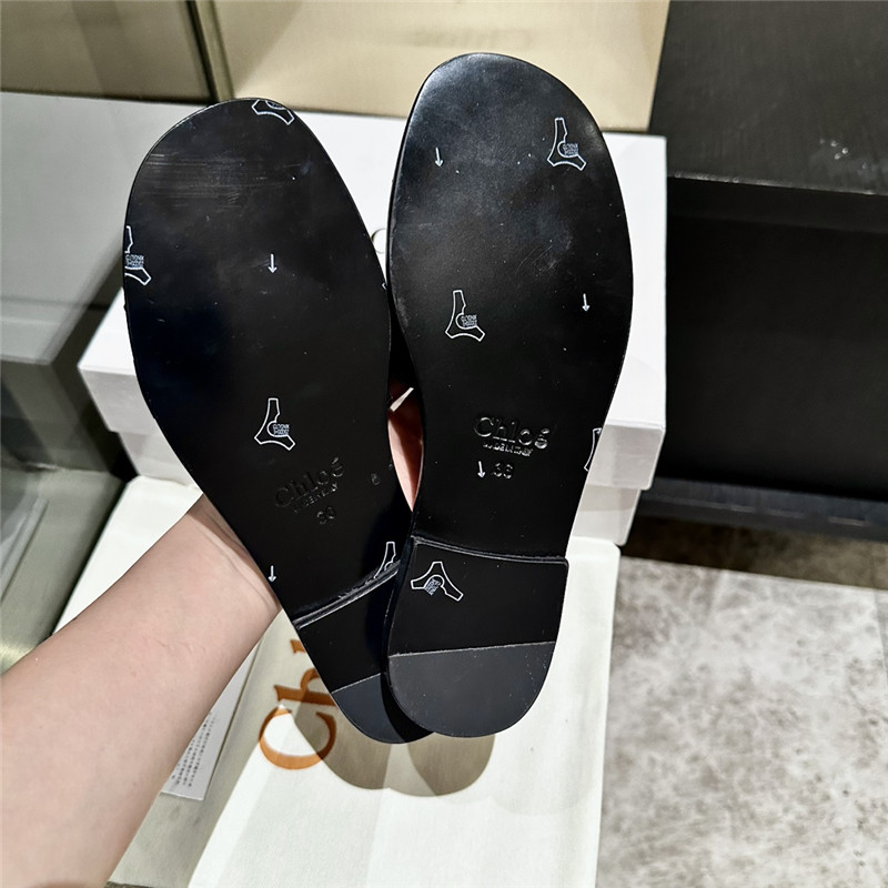 chloé leather slippers ma1s0n Marg*e1a replica shoes