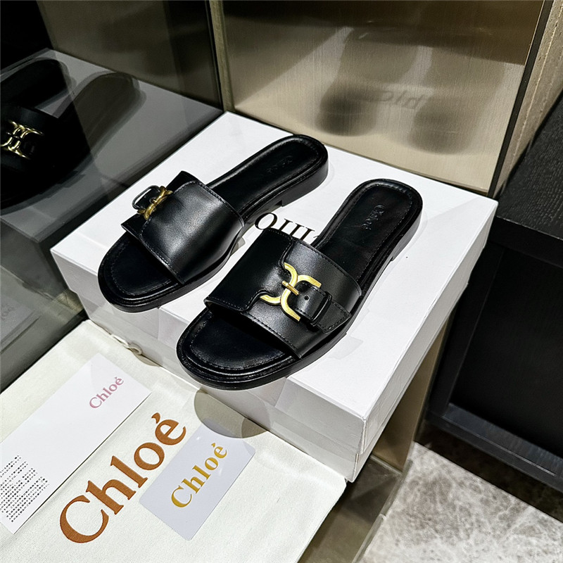 chloé leather slippers ma1s0n Marg*e1a replica shoes